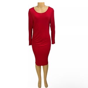 Kardashian Kollection Sz XL Woman Dress Red